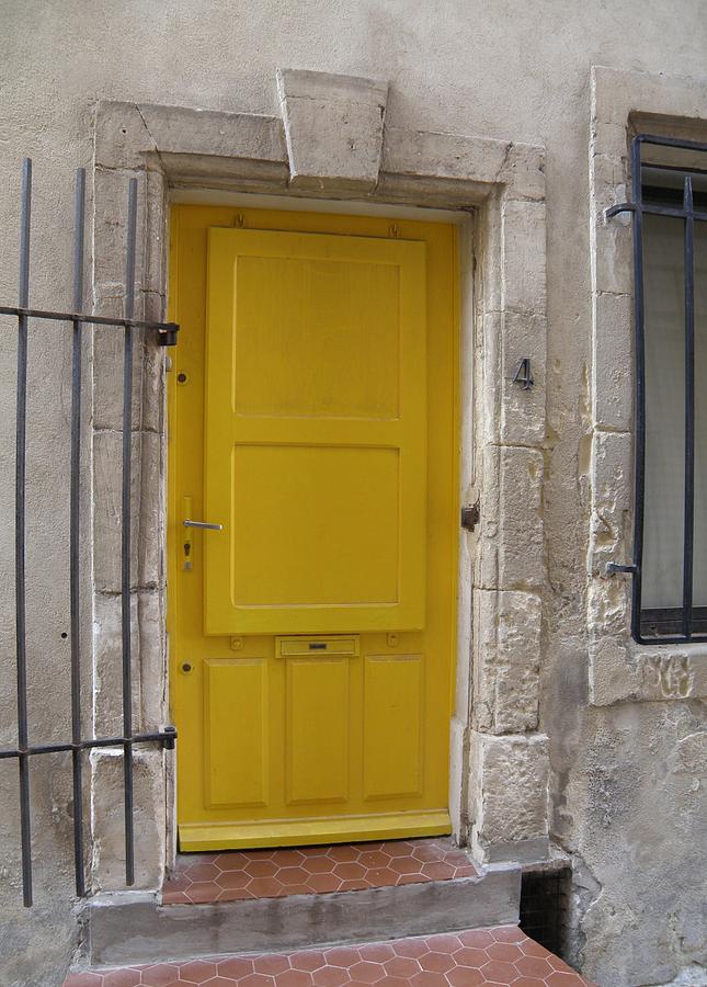 Yellow Door Photograph by Maria Flumiani | Fine Art America
