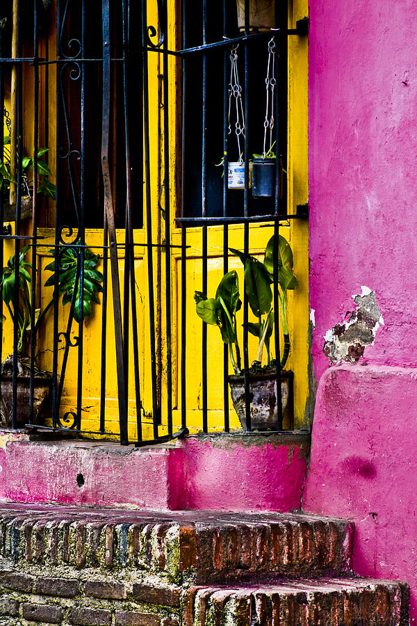 Cuba Photograph - Yellow Door by Milan Kalkan