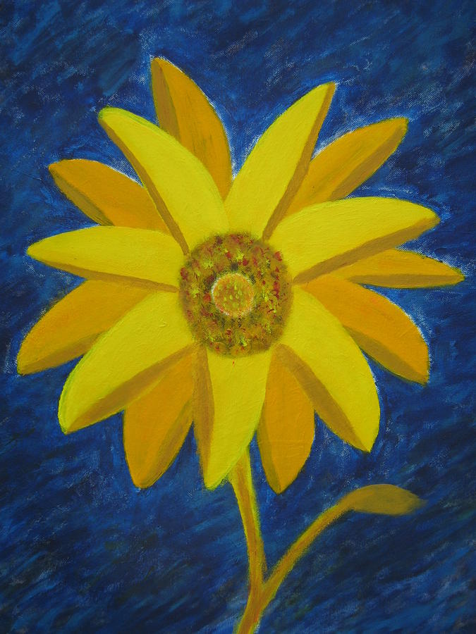 Yellow dream Painting by John Scates