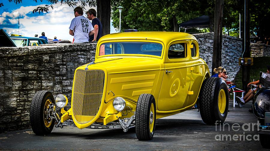 Yellow Rod Photograph by Perry Webster