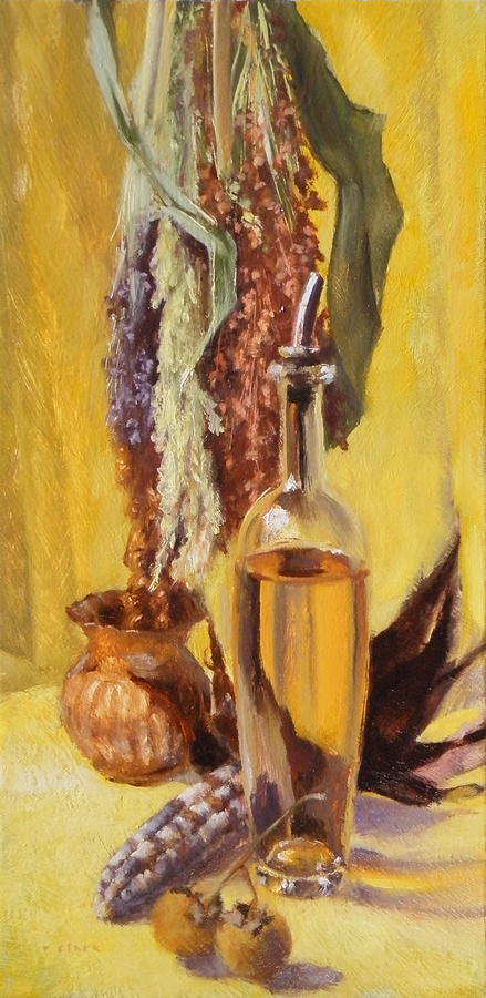 Still Life Painting - Yellow by Roger Clark
