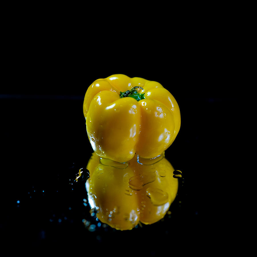 Yellow Sweet Pepper Photograph by Linda Olsen