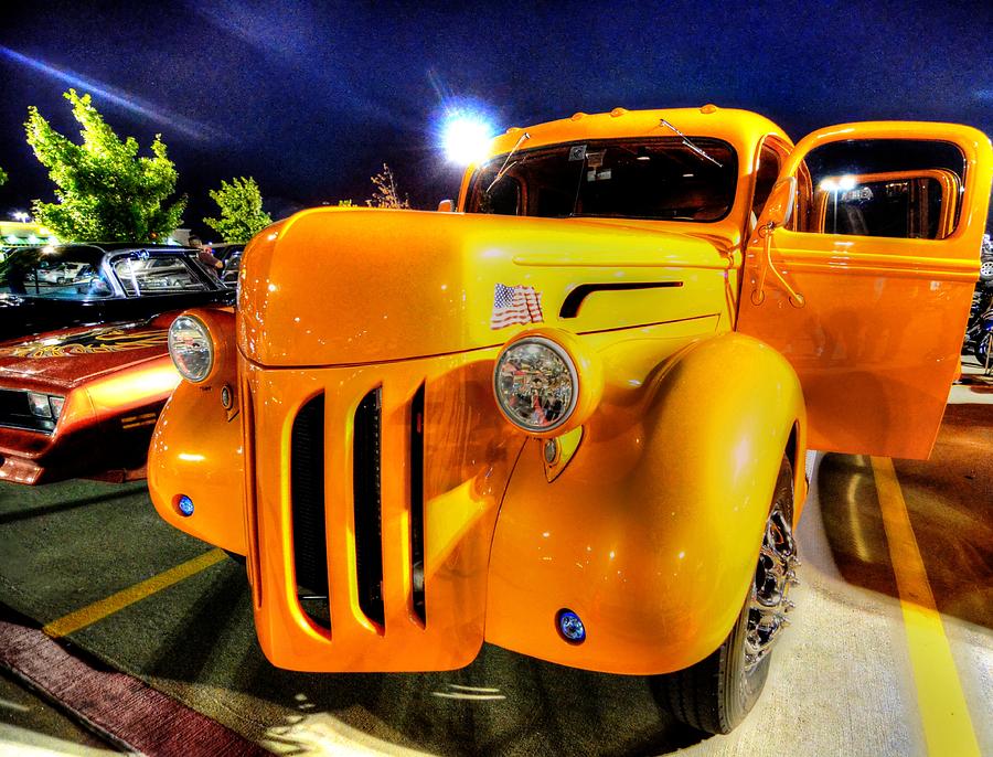 Yellow Truck Photograph by David Morefield