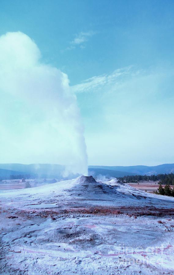 Yellowstone Geyser Photograph by Ann Johndro-Collins