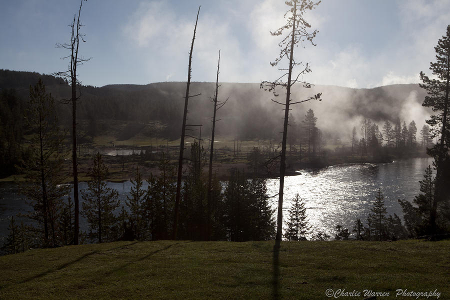 Yellowstone National Park Photograph - Yellowstone Morning by Charles Warren