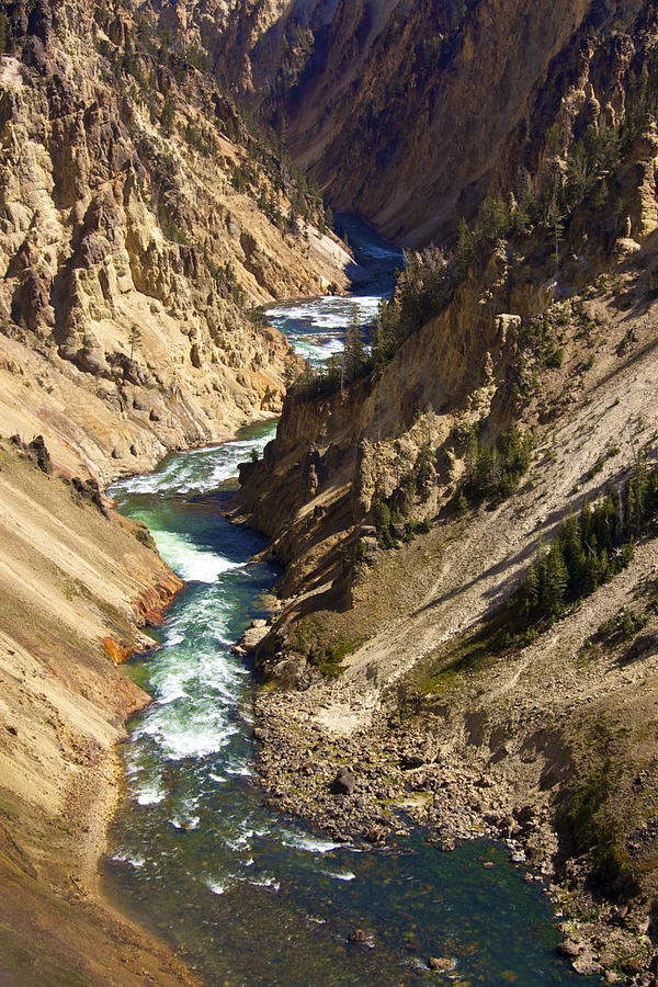 Yellowstone National Park Photograph - Yellowstone River by Susan Morris