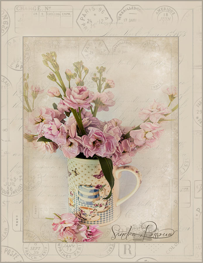 Still Life Photograph - Yesterdays Letter  by Sandra Rossouw