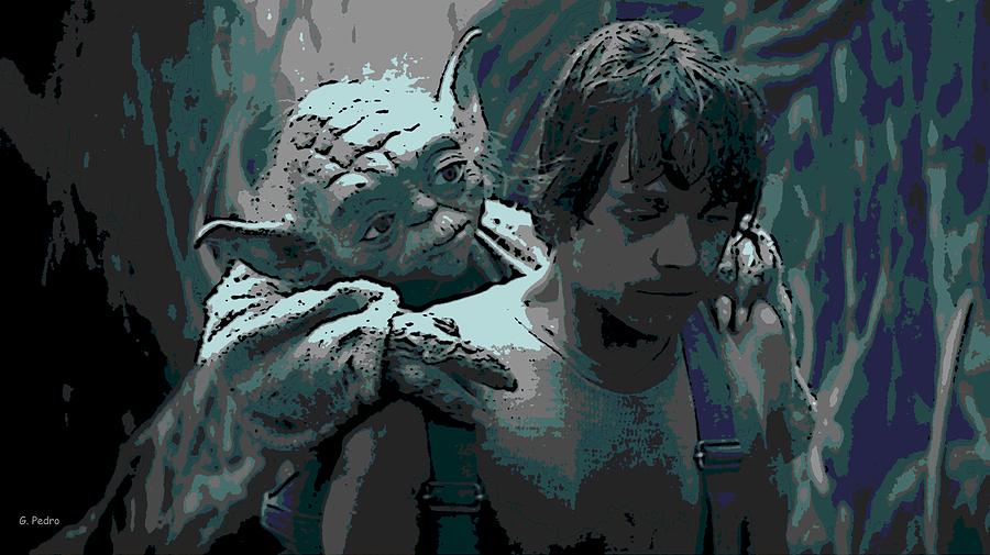 Yoda Got Your Back Photograph by George Pedro