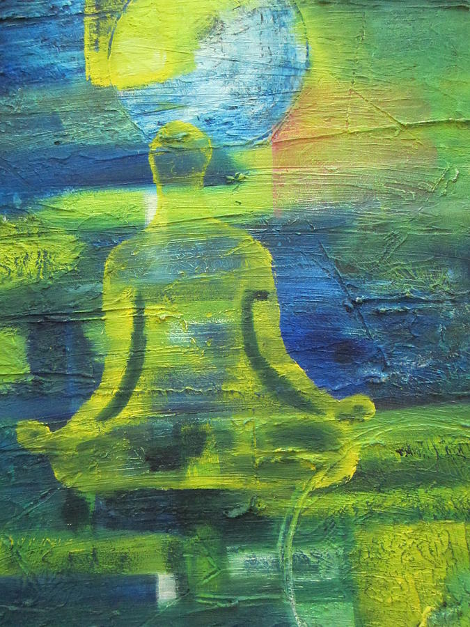 Yoga Textured Canvas Series I Painting