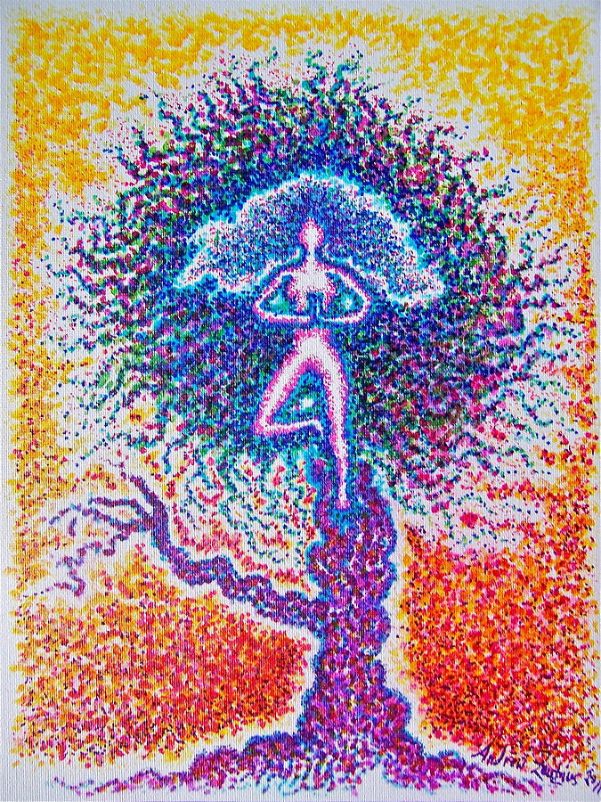 100,000 Yoga tree pose Vector Images | Depositphotos