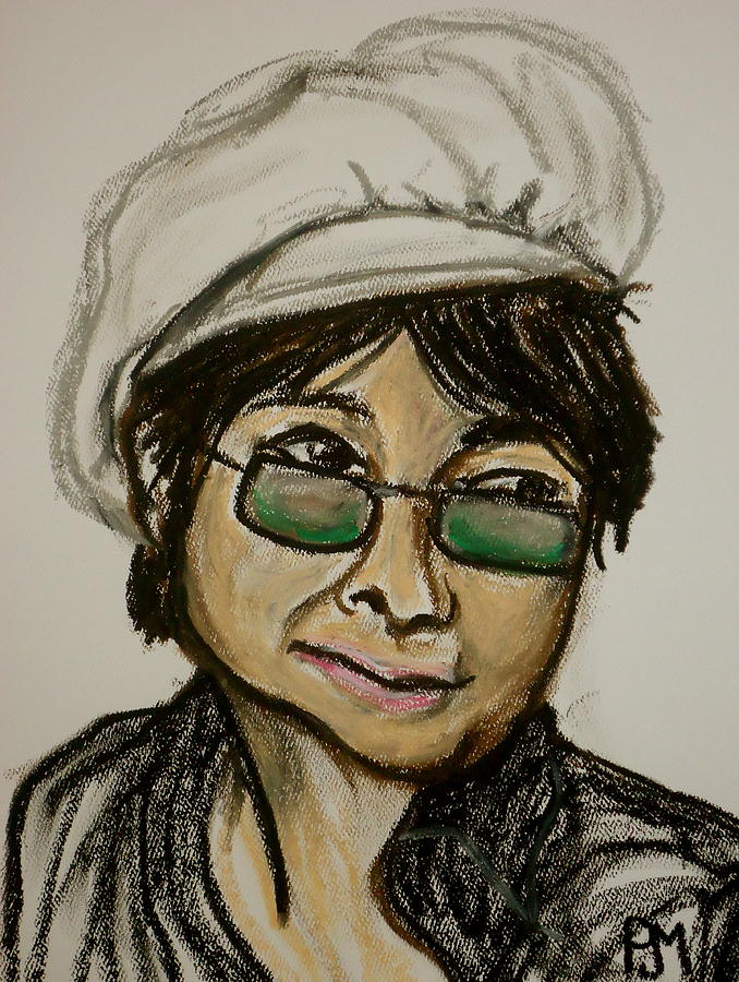 Yoko Drawing by Pete Maier Fine Art America