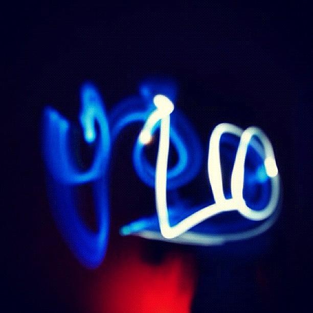 Stoners Photograph - Yolo 💙👌#yolo #rave #trippy by Alexandra Griffin
