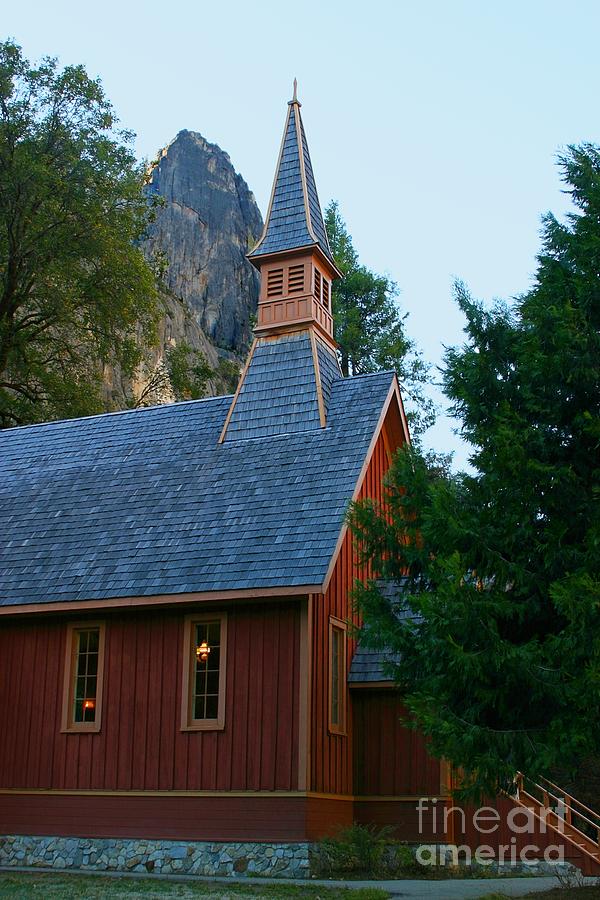 Yosemite Chapel Photograph by Henrik Lehnerer