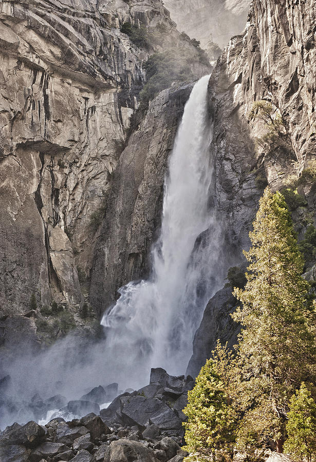 Yosemite Falls Photograph by Wade Aiken