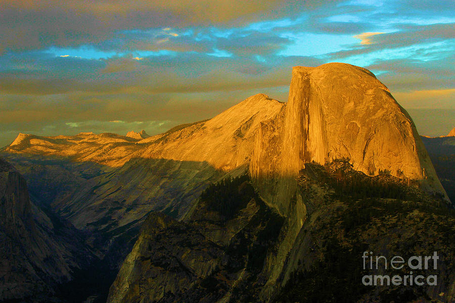 Yosemite Golden Dome Photograph by Adam Jewell