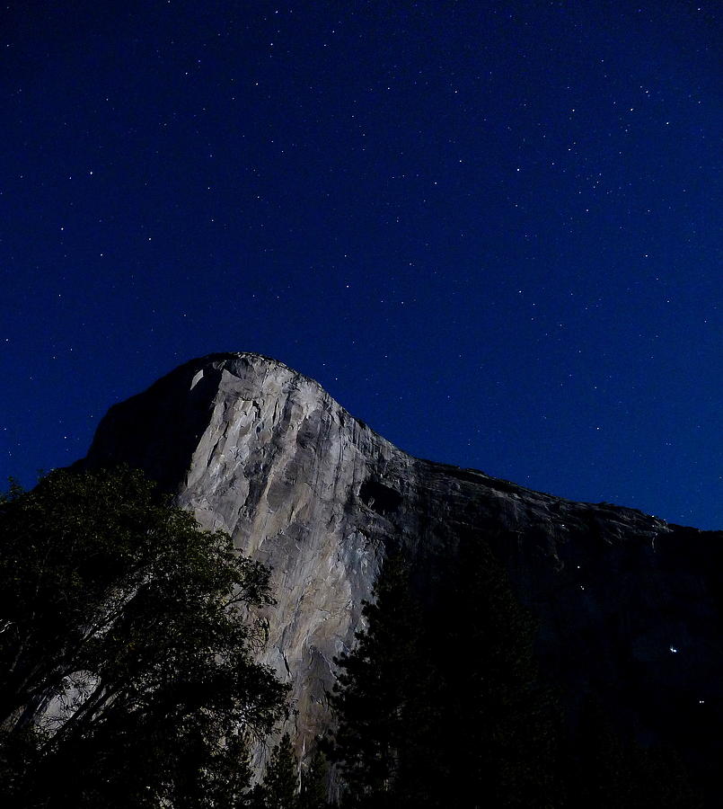 Yosemite Stars Over El Capitan Photograph by Jeff Lowe