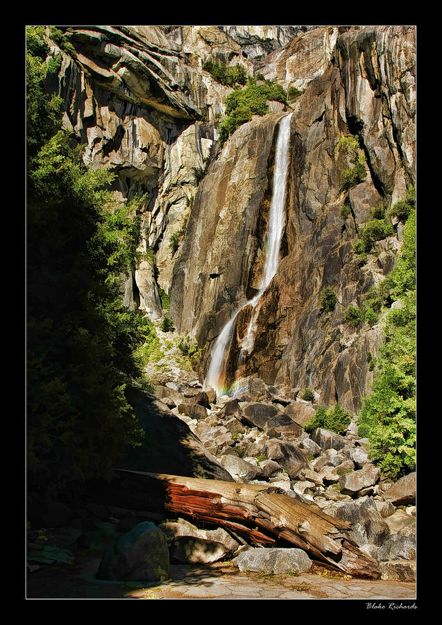 Yosemite Vernal Falls Photograph by Blake Richards