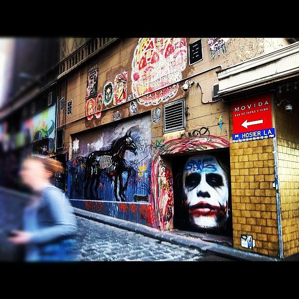 Melbourne Photograph - You Can Call Me... Joker. And As You by Alvaro Garcia