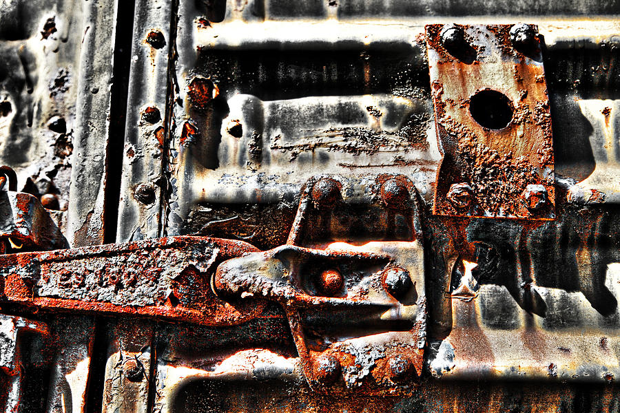 You Cant Handle The Rust Photograph by Greg Sharpe