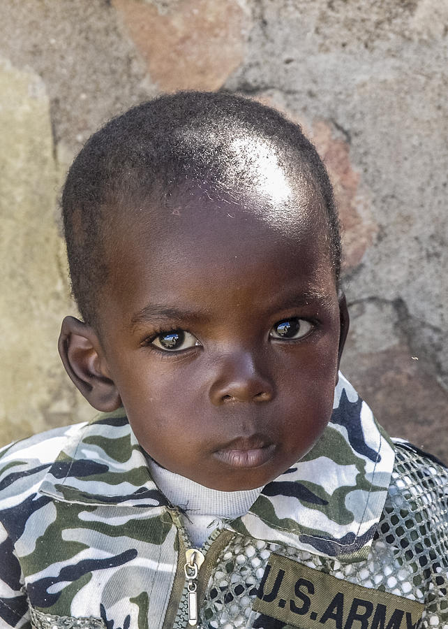 Young African Boy Photograph By Ralph Brannan   Young African Boy Ralph Brannan 