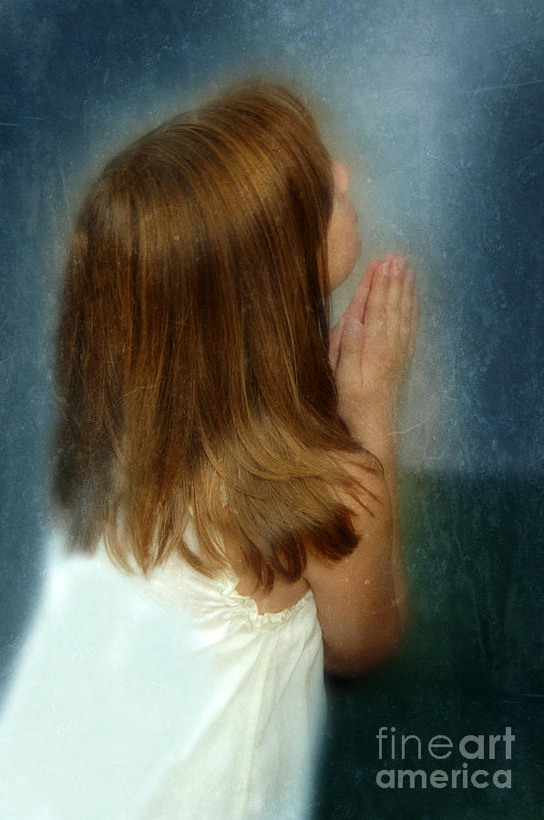 Young Girl Praying Photograph by Jill Battaglia - Pixels