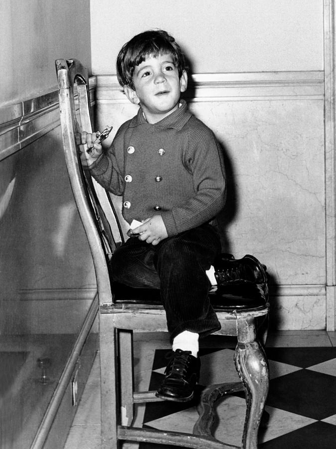 Young John Kennedy Jr., The Presidents Photograph by Everett