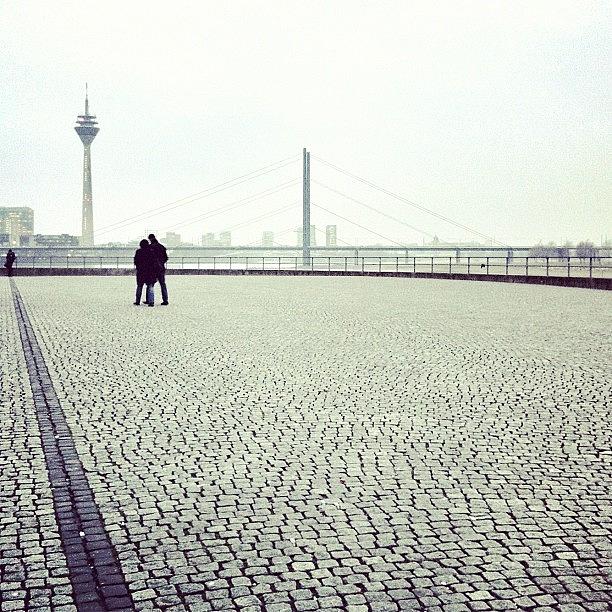 Germany Photograph - young Love In #düsseldorf #germany by Marianne Hope
