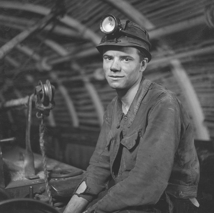 Young Miner Photograph by John Craven