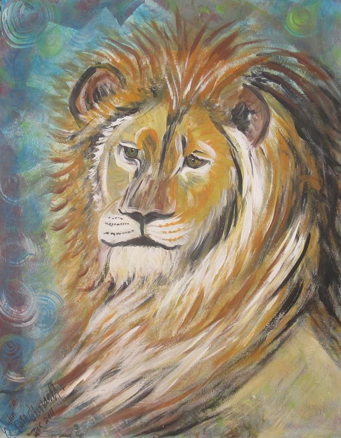 Your Majesty Painting by Julia Rita Theriault