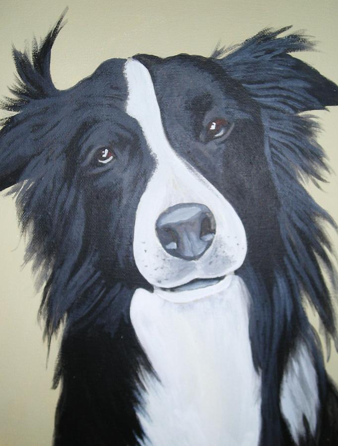 Your Pet Painted Painting by Charlie Mumah
