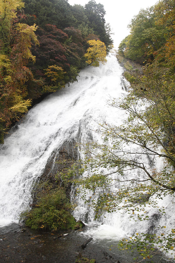 Yu Waterfall Photograph by Masami Iida