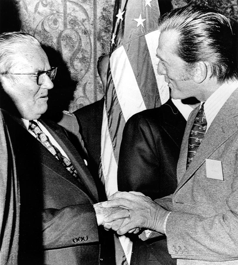 Dictator Photograph - Yugoslavian President Josip Broz Tito by Everett
