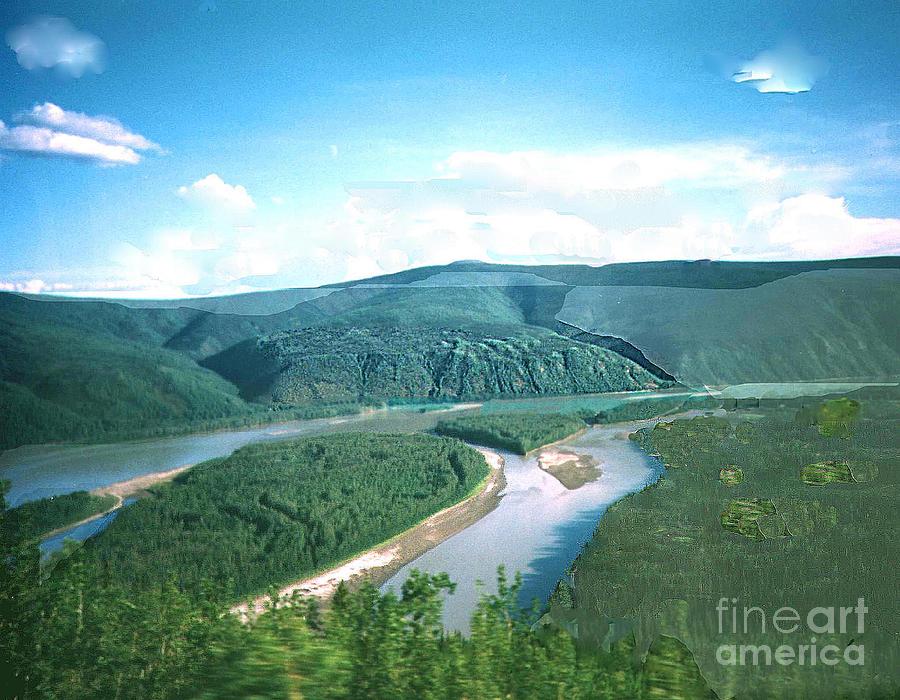 Yukon River Alaska Photograph by Merton Allen - Fine Art America