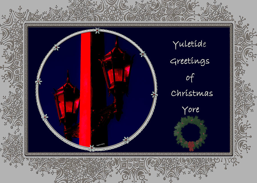 Christmas Photograph - Yuletide Greetings by DigiArt Diaries by Vicky B Fuller