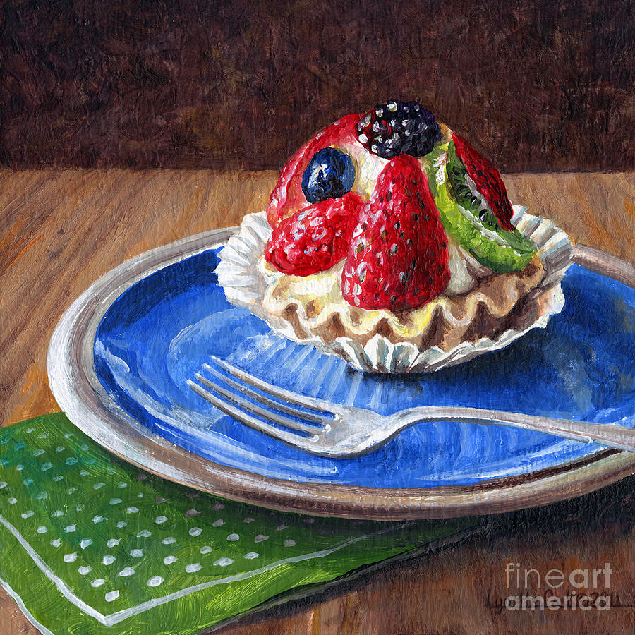 Yummy Goodness Painting by Lynette Cook