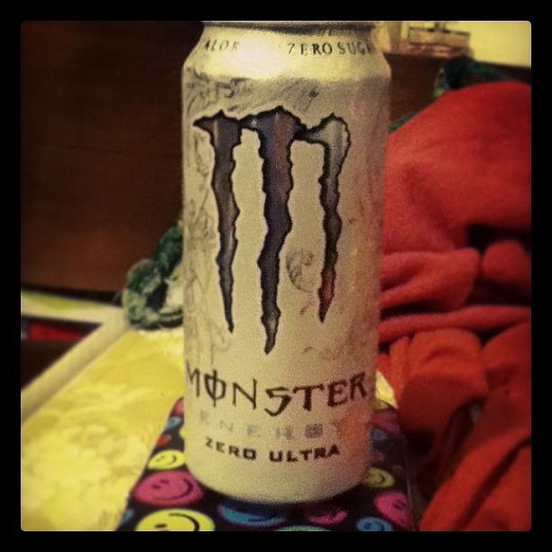 Energy Photograph - Yummy!! #montster #yum #energy Drink by Samantha Little