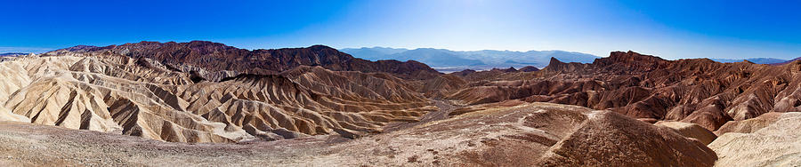 Zabriskie Point Panorama Photograph by Niels Nielsen