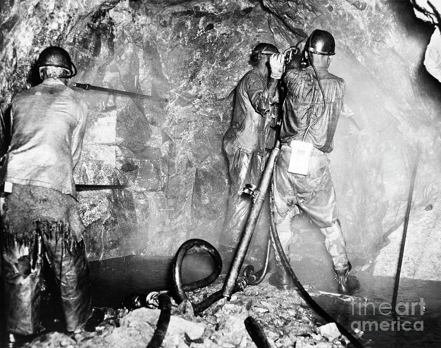1955 Photograph - Zambia Copper Mine by Granger
