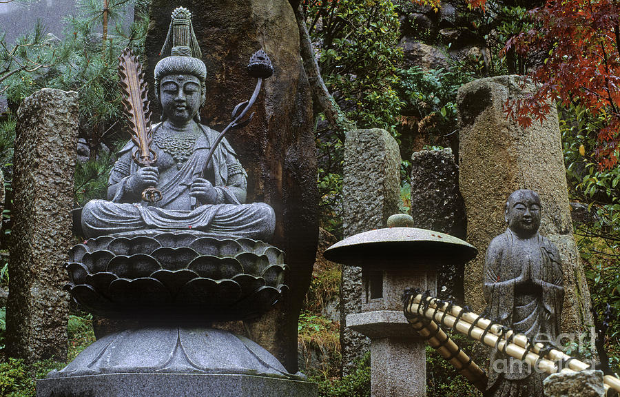 Zen Deity - Daishoin Temple Japan Photograph by Craig Lovell