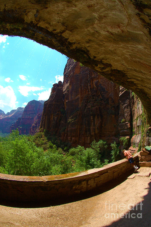 Zion National Park right side Photograph by Micah May