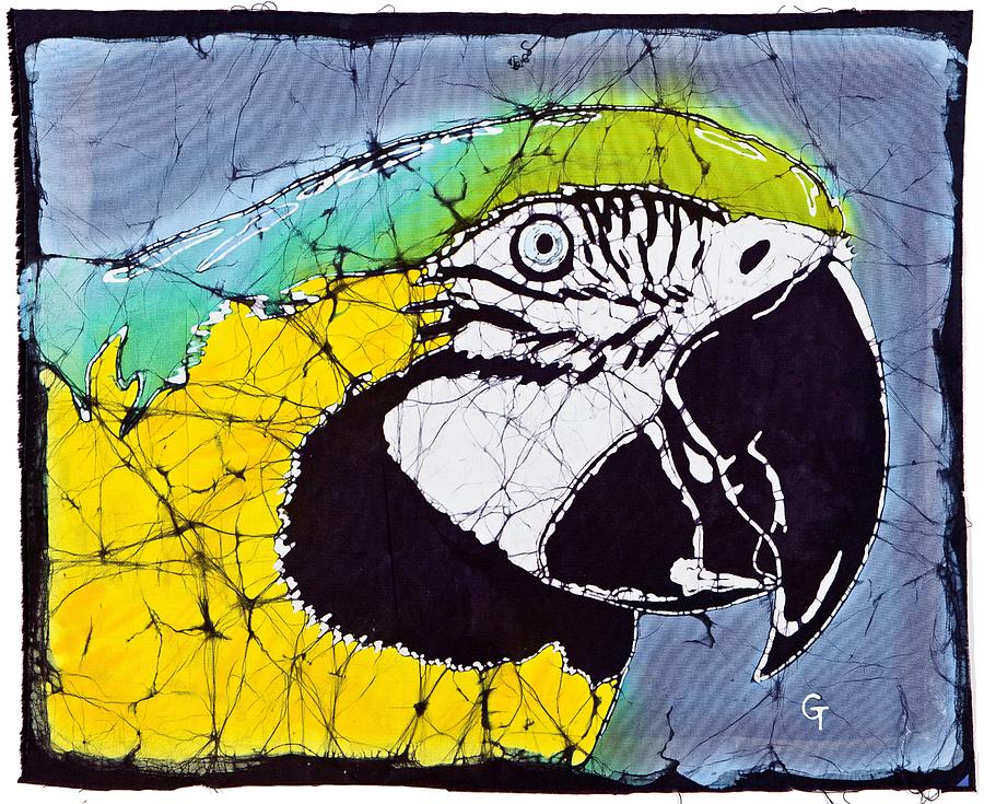 Macaw Mixed Media - Zoe by Gene Tilby