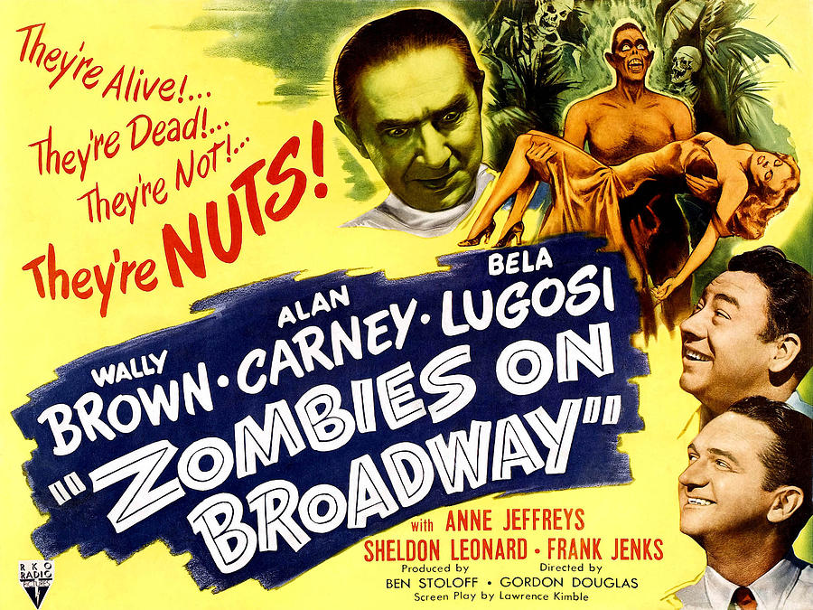 Movie Photograph - Zombies On Broadway, Bela Lugosi, Wally by Everett