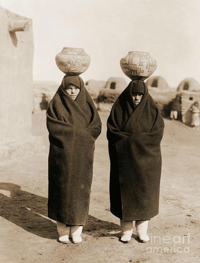 Native American Photograph - Zuni Water Carriers by Padre Art
