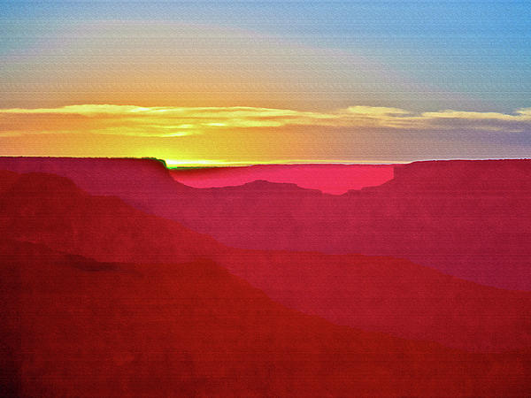 Bob and Nadine Johnston -   Sunset at Grand Canyon Desert View
