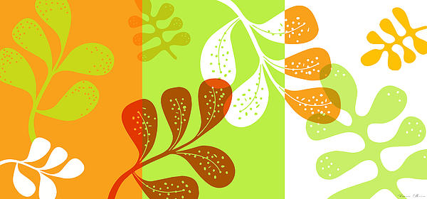 Nomi Elboim - Orange Leaves