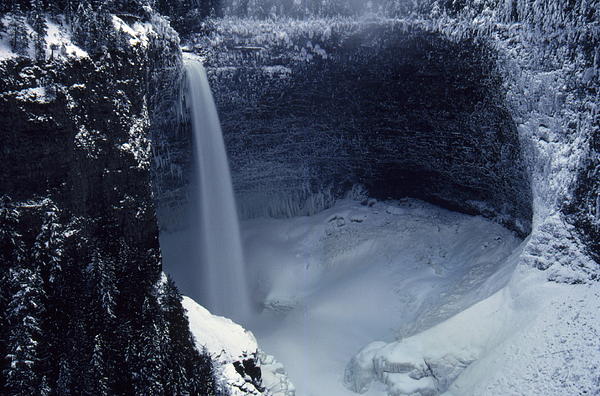 A A - Winter Waterfall