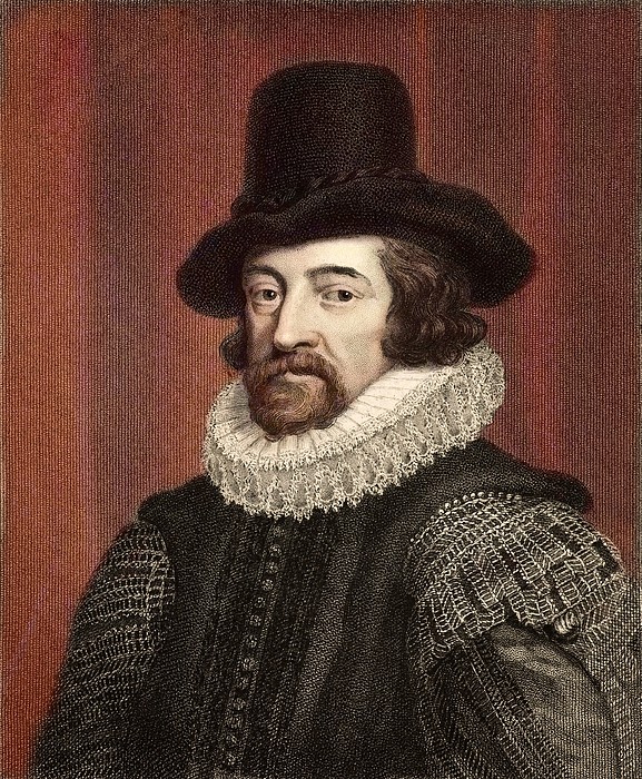 1618 Francis Bacon Portrait Philosopher by Paul D Stewart