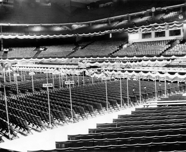 Chicago Stadium Interior by Everett