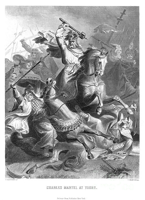 Charles Martel (c688-741) by Granger