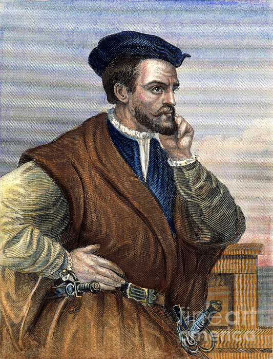 Jacques Cartier 1491 1557 11 Sticker